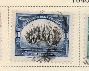 Ecuador 1940 Early Issue Fine Used 10c. 170311