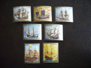 Stamps - Paraguay - Scott# 1430-1432 - Mint Hinged Set of 7 Stamps