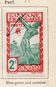 French Guiana 1929 Early Issue Fine Mint Hinged 2c. 222903