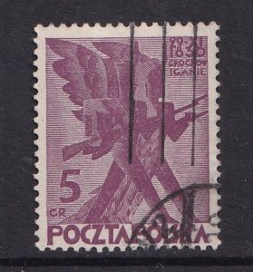 Poland    #263   used   1930   stylized soldiers 5gr