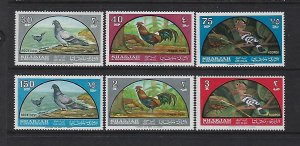 SHARJAH & DEPENDENCIES- SCOTT #C28-33 1965 AIR MAILS- MINT NEVER/LIGHT HINGED