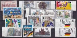 GERMANY BUND [1990] Jahr ex ( **/mnh ) [01]