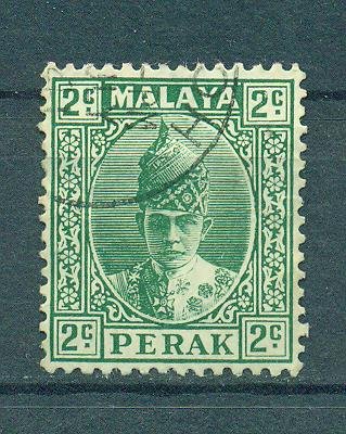 Malaya - Perak sc# 85 used cat value $.25