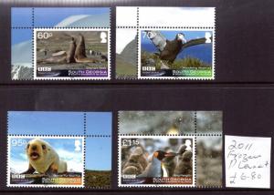 South Georgia  QEII FROZEN PLANET  2011 SUPERB MNH CONDITION