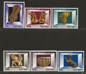 ISRAEL SC# 323-328   FVF/MLH