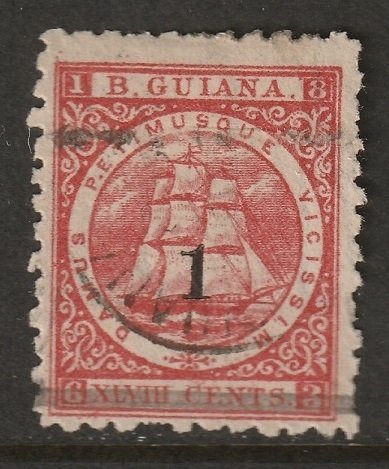 British Guiana 1881 Sc 92 used