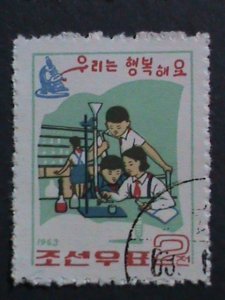 ​KOREA- 1963 SC# 460-3  VERY OLD STAMP SET- YOUTH DAY RARE CTO-VERY FINE