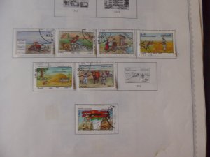 New Caledonia 1892-1984 Stamp Collection on Scott Intl Album Pages