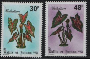 WALLIS AND FUTUNA ISLANDS 484-5 MNH F/VF SET OF 2