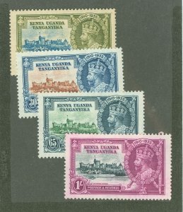 Kenya Uganda Tanganyika/Tanzania #42-5 Unused Single (Complete Set)