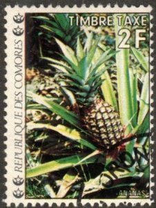 Comoro Islands J7 - Used - 2fr Pineapple (1977)