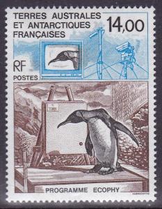 French Southern & Antarctic Territories 1993 ECOPHY Program  Penguins VF/NH