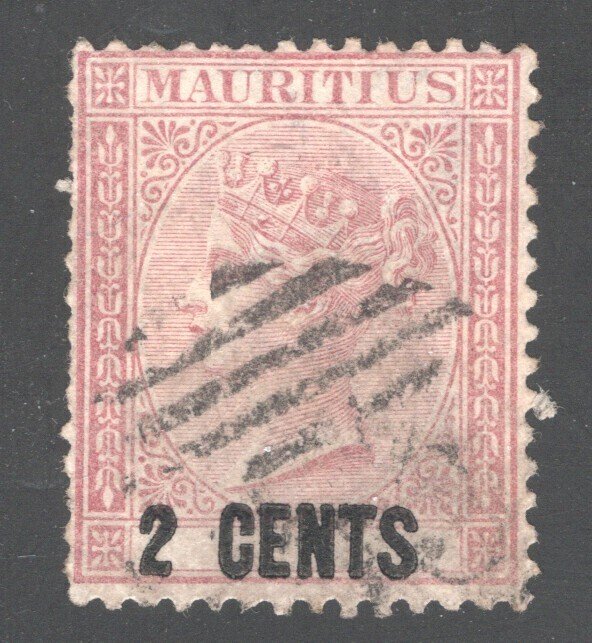 MAURITIUS #50, Unused,  F  CV $12.50  .....   3830033