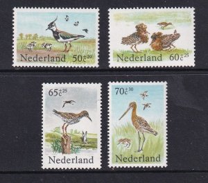 Netherlands  #B600-B603 MNH 1984  birds