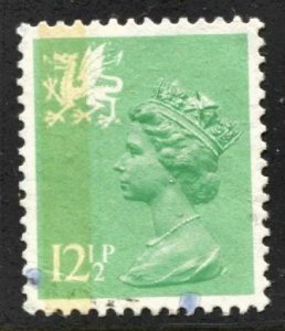 STAMP STATION PERTH Wales #WMH19 QEII Definitive Used 1971-1993