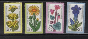 Germany (Berlin) #9NB119-22 (1975 Flowers charity issue)  VFMNH CV $2.40