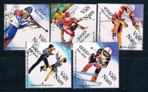 Vietnam DR 2324-28 Used set Olympics 1992 (MV0210)+