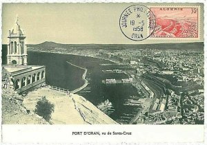 17283  - ALGERIA  - POSTAL HISTORY -  MAXIMUM CARD -  ARCHITECTURE 1958