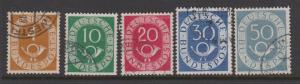 Germany Sc#671-681 Range x 5 Used