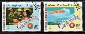 MAURITANIA Scott # C157-8 Used - Apollo Soyuz Mission