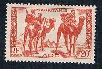 Mauritania 82 MLH Mauris on Camels (BP1059)