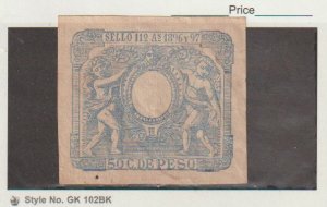 PUERTO RICO 1896-97 50c Coastal Bill of Lading Revenue Used