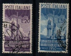 Italy Scott 538-9 Used [TG621]
