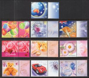 Australia 2115-2124 MNH VF