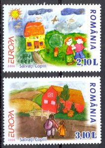 Romania Sc# 4818-4819 MNH 2006 Europa