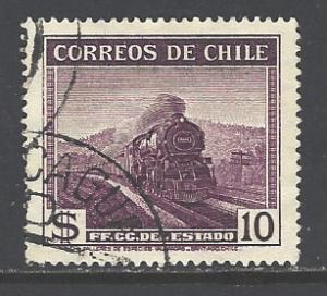 Chile Sc # 209 used (RS)