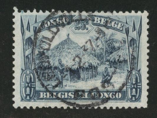 Belgian Congo Scott 142 Used