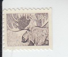 1981  Moose American Wildlife (Scott 1887) MNH