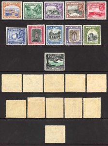 Cyprus SG133/43 1934 Set of 11 Very fine M/M Cat 200 pounds