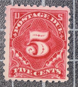 Scott J55 5 Cents Postage Due MNH Nice Stamp SCV $140.00