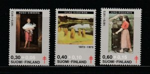 Finland B197-B199 Set MNH Tuberculosis