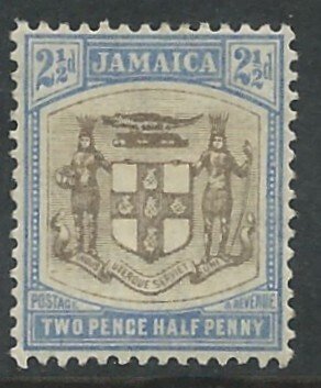 Jamaica # 35  Coat of Arms 2½d. 1903  (1) Unused