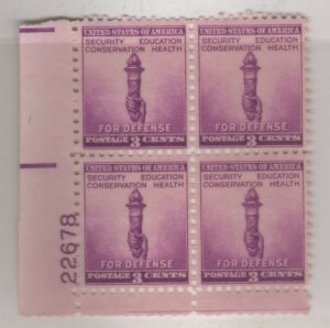 901 Defense 22678 LL Plate Block