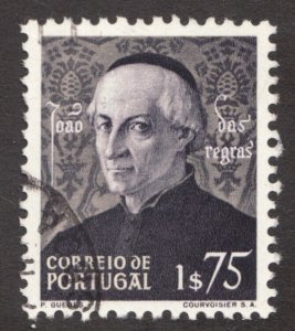 1949 Portugal Sc #699 - 1$75 John das Regras - Used stamp Cv$15