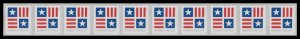 US 5756A Patriotic Block Nonprofit Org 5c coil strip 10 MNH 2023