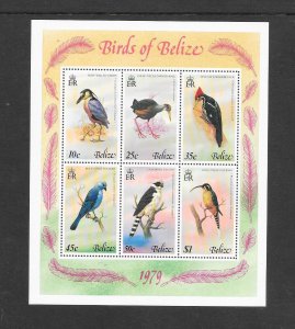 BIRDS - BELIZE #421a  MNH