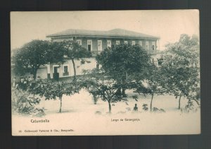 1912 Benguella Angola RPPC Postcard Cover to New Haven CT USA Catumbella House