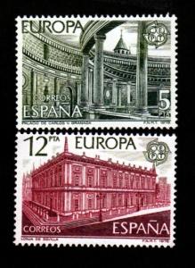 Spain # 2101-2102 Mint Europa!