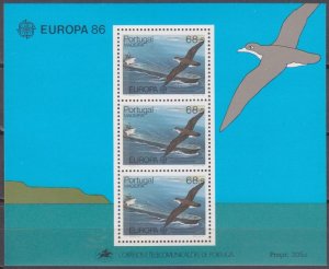 1986 Portugal - Madeira 106/B7 Europa Cept / Birds 15,00 €