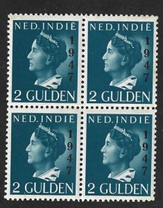 NETHERLANDS INDIES Scott #277 MNH 2g Queen Wilhelmina O/P stamps 2019 CV $16.00+