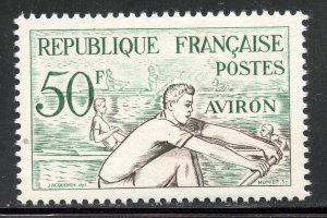 France # 704, Mint Hinge.