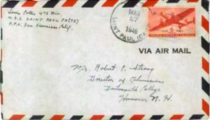 United States Ships 6c Transport 1946 U.S.S. Saint Paul (CA 73) Type 2(n) Con...