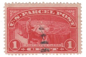 UNITED STATES PARCEL POST STAMP. 1913. SCOTT # Q 1. # 1