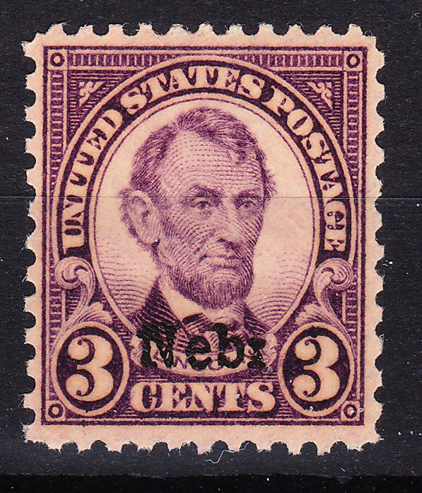 MOstamps - US #672 Mint OG NH Nebraska - Lot # DS-41