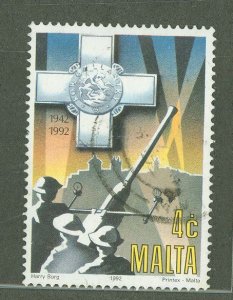 Malta #799 Used Single