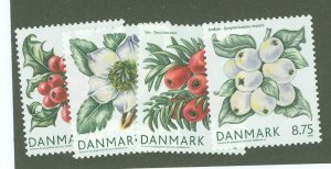 Denmark #1418-1421  Single (Complete Set)